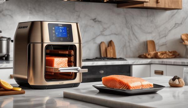 Optimiser la cuisson du saumon surgelé à l’air fryer